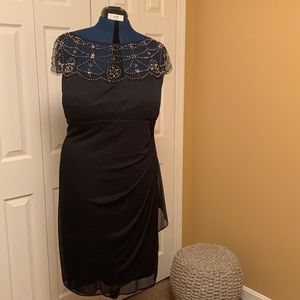 20W HOLIDAY PART DRESS!!! Beautiful..Navy blue!!!